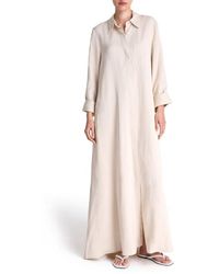 Twp - Jenny's Long Sleeve Maxi Shirtdress - Lyst