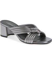 Cordani - Imani Metallic Slide Sandal - Lyst