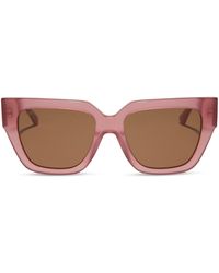 DIFF - Remi Ii 53mm Polarized Square Sunglasses - Lyst