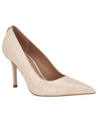 Guess - Prindy Croc Embossed Pump - Lyst