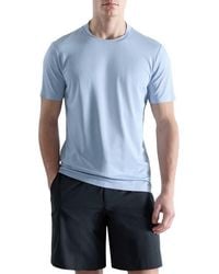 Mango - Slim Fit Coolmax Solid T-Shirt - Lyst