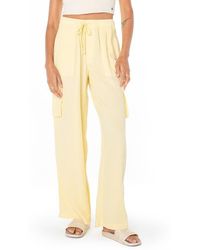 Roxy - Precious Cargo Beach Cotton Gauze Pants - Lyst