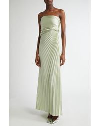 A.L.C. - Layla Stapless Pleated Gown - Lyst
