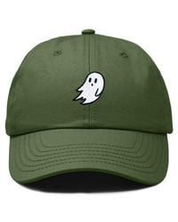 Alix - Ghost Embroidered Low Crown Cap - Lyst