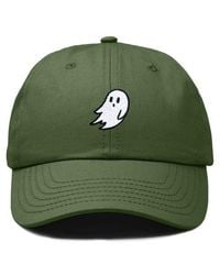 Alix - Ghost Embroidered Low Crown Cap - Lyst