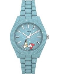 Timex - Waterbury Ocean X Peanuts® Recycled Plastic Bracelet Watch - Lyst