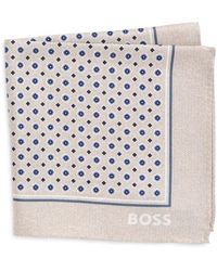 BOSS - Silk Pocket Square - Lyst