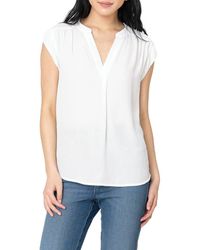 Gibsonlook - Cap Sleeve Blouse - Lyst