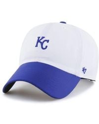 '47 - Royal Kansas City Royals Vista Mini Clean Up Brrr° Adjustable Hat - Lyst