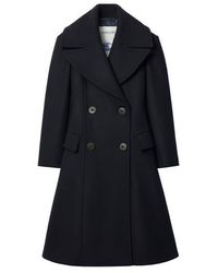 Burberry - Wool Tailored Coat - Lyst