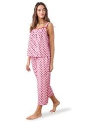Printfresh - Back To Bed Cropped Set - Lyst