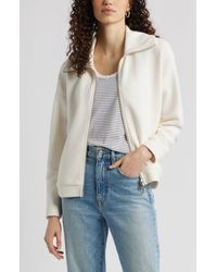 Caslon - Ottoman Knit Bomber Jacket - Lyst