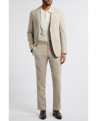 Jack Victor - Midland Slub Stretch Wool & Silk Blend Suit - Lyst