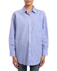 Mavi - Stripe Cotton Button-up Shirt - Lyst