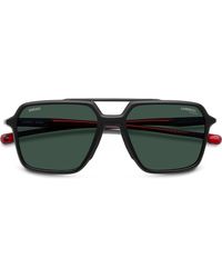 Carrera - X Ducati Carduc 55Mm Rectangular Aviator Sunglasses - Lyst