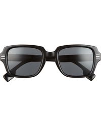 Burberry - 51mm Rectangular Sunglasses - Lyst
