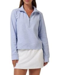 Travis Mathew - Cloud Half Zip Pullover - Lyst