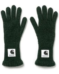 Sacai - Carhartt Wip Rib Wool & Nylon Gloves - Lyst