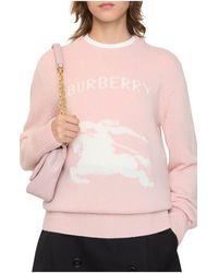 Burberry - Knight Wool Cashmere Sweater - Lyst