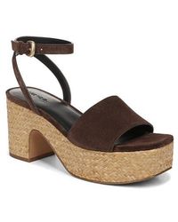 Vince - Castella Ankle Strap Platform Sandal - Lyst
