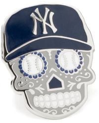 Cufflinks Inc. - New York Yankees Sugar Skull Lapel Pin - Lyst