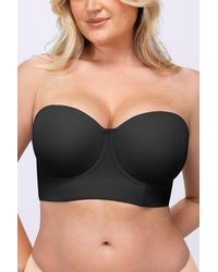 Shapellx - Strapless Convertible Underwire Bra Full Coverage - Lyst