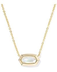 Kendra Scott - Elisa Short Pendant Necklace - Lyst