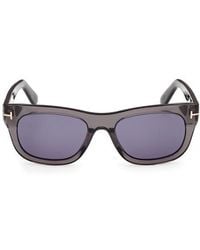 Tom Ford - 54Mm Rectangular Sunglasses - Lyst