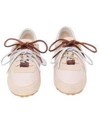 Maje - Multi-Lace Nylon Trainers - Lyst