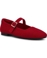 Anne Klein - Mabel Mary Jane Flat - Lyst