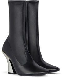 Givenchy - Sculpted Heel Ankle Boot - Lyst