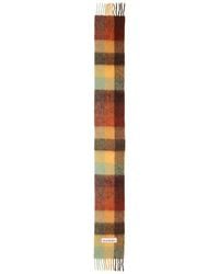 Acne Studios - Vally Plaid Alpaca, Wool & Mohair Blend Scarf - Lyst