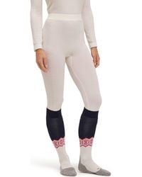 FALKE - Wool Tech. 3/4 Base Layer Bottom - Lyst