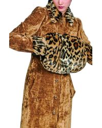 Anna Sui - Faux Leopard Muff - Lyst