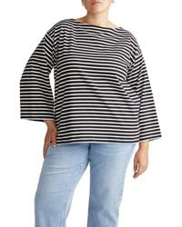 UNIVERSAL STANDARD - Montauk Breton Stripe Top - Lyst