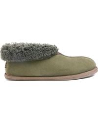 Celtic & Co. - British Shearling Bootee Slippers - Lyst