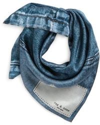 Rag & Bone - Miramar Silk Scarf - Lyst