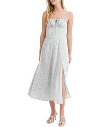 All In Favor - Floral Sundress In At Nordstrom, Size X-small - Lyst