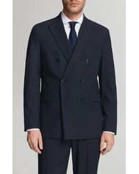 Mango - Monaco Slim Fit Double Breasted Suit Jacket - Lyst