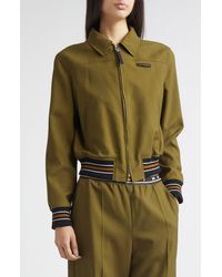 Marni - Virgin Wool Bomber Jacket - Lyst