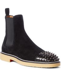 chelsea boots christian louboutin