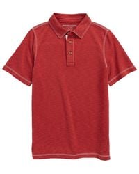 Johnston & Murphy - Kids' Slub Polo - Lyst