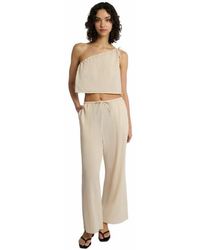 Onia - Crinkle Gauze Drawstring Pant - Lyst