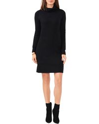 Vince Camuto - Long Sleeve Sweater Dress - Lyst