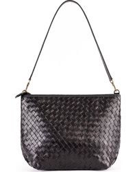 Deux Mains - Woven Leather Shoulder Bag - Lyst