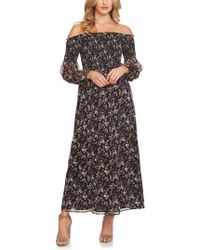 cece cold shoulder maxi dress