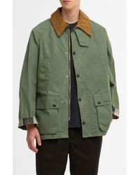 Barbour - Bedale Coated Cotton Jacket - Lyst