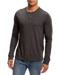 Threads For Thought - Long Sleeve Henley - Lyst