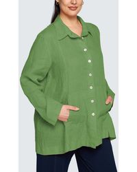 Luukaa - Phalia Solid Linen Shirt - Lyst