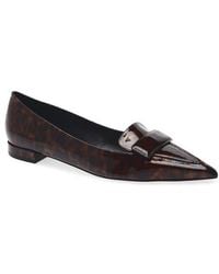Stuart Weitzman - Sovinnie Patent Loafer Flat - Lyst
